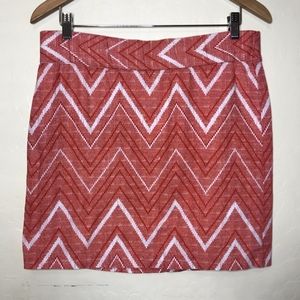 Banana republic Factory zig zag skirt